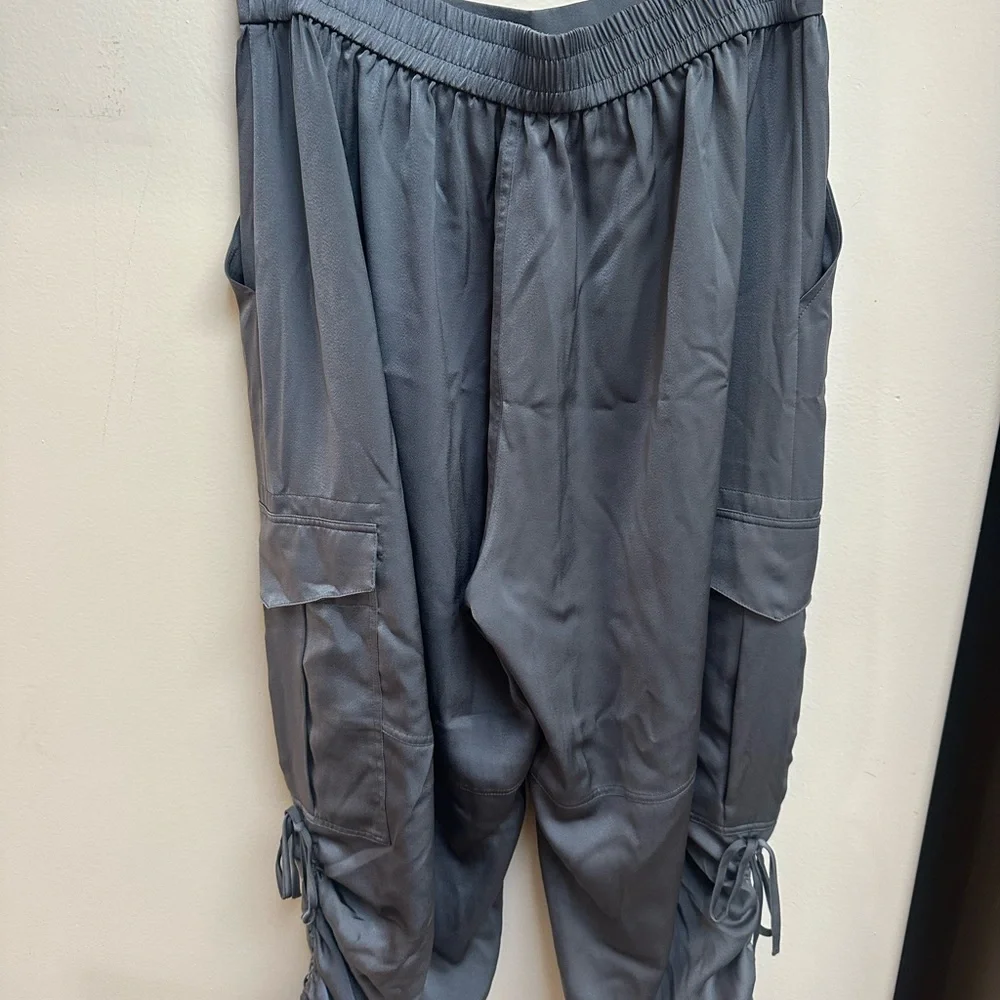 All Saints Kaye Ruched Jogger Pants - Picture 6 of 8